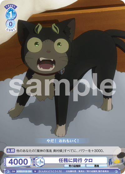 任務に同行 クロ