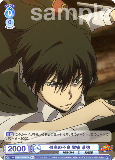 希少!!ラス１!!REBORN!CCG 雲雀恭弥 No.002/10P2 プロモ デッキコード「13SQN」のデッキ | DECK LOG（デッキログ）